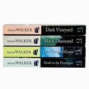 Dordogne Mysteries Series 4 Books Collection Set by Martin Walker (Death in the Dordogne, Dark Vineyard, Black Diamond &amp;amp; More)