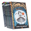 Amelia Fang Series 7 Books Collection Set by Laura Ellen Anderson (Naughty Caticorns, Trouble with Toads, Lost Yeti Treasures, Half-Moon Holiday, Memory Thief, Unicorn Lords, Barbaric Ball)