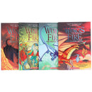 Wings of Fire Graphix 4 Books Box Set (The Dragonet Prophecy, The Lost Heir, The Hidden Kingdom and The Dark Secret)