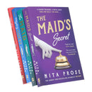 Molly the Maid Mystery Collection 4 Books Set By Nita Prose (The Maid, The Mystery Guest, The Mistletoe Mystery [Hardback] and The Maid's Secret)