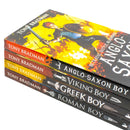 Tony Bradman Historical Adventures Collection 4 Books Set (Viking Boy, Greek Boy, Anglo-Saxon Boy & Roman Boy)
