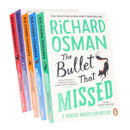Thursday Murder Club Mysteries Series 1-5 Books Collection Set By Richard Osman (The Thursday Murder Club, The Man Who Died Twice, The Bullet That Missed, Last Devil To Die and The Impossible Fortune)