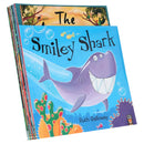 Animal Bed Time Stories Illustrated 10 Picture Books Collection Set (The Journey, Smiley Shark, Bedtime for Baby Sloth, Itchy, Scritchy, Scratchy Pants, Goodnight Tiger, Doctorsaurus, & Four More...)