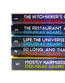 The Complete Hitchhiker's Guide to the Galaxy 5 Books Boxset by Douglas Adams NEW COVER