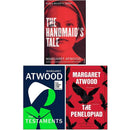 Margaret Atwood Collection 3 Books Set - The Handmaids Tale, The Testaments, The Penelopiad