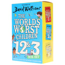 The World's Worst Children Series (illustrated) by David Walliams 3 Books Collection Set