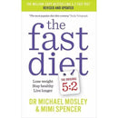 The Fast Diet and The Fast Diet Recipe Book 2 books set pack by Michael Mosley