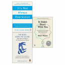 It's Not Always Depression, It Didn't Start With You & The Body Keeps the Score 3 Books Collection Set
