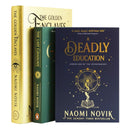 Naomi Novik Scholomance Series 3 Books Collection Set (A Deadly Education, The Last Graduate, The Golden Enclaves [Hardcover])