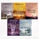 Lee Child Jack Reacher Series 1–5 Collection | Killing Floor, Die Trying, Tripwire, The Visitor & Echo Burning – Thriller 5 Books Set