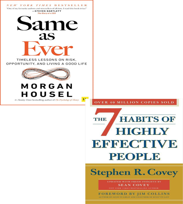 Same as Ever, The 7 Habits of Highly Effective People 2 Books Collection Set