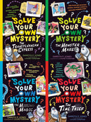 Solve Your Own Mystery Collection 4 Books Set by Gareth P Jones (The Monster Maker, The Time Thief, The Missing Magic, The Transylvanian Express)