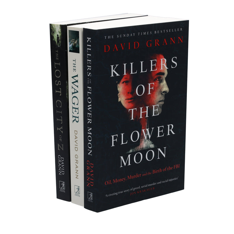 ["9789124228934", "adult fiction", "Adult Fiction (Top Authors)", "adult fiction book collection", "adult fiction books", "adult fiction collection", "Adventure", "adventure books", "adventure stories", "David Grann", "David Grann books", "David Grann collection", "David Grann series", "David Grann set", "Killers of the Flower Moon", "The Lost City of Z", "The Wager"]