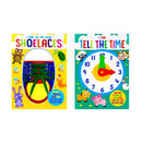 I Can Series 2 Books Collection Set (I Can Tie My Own Shoelaces, I Can Tell The Time)