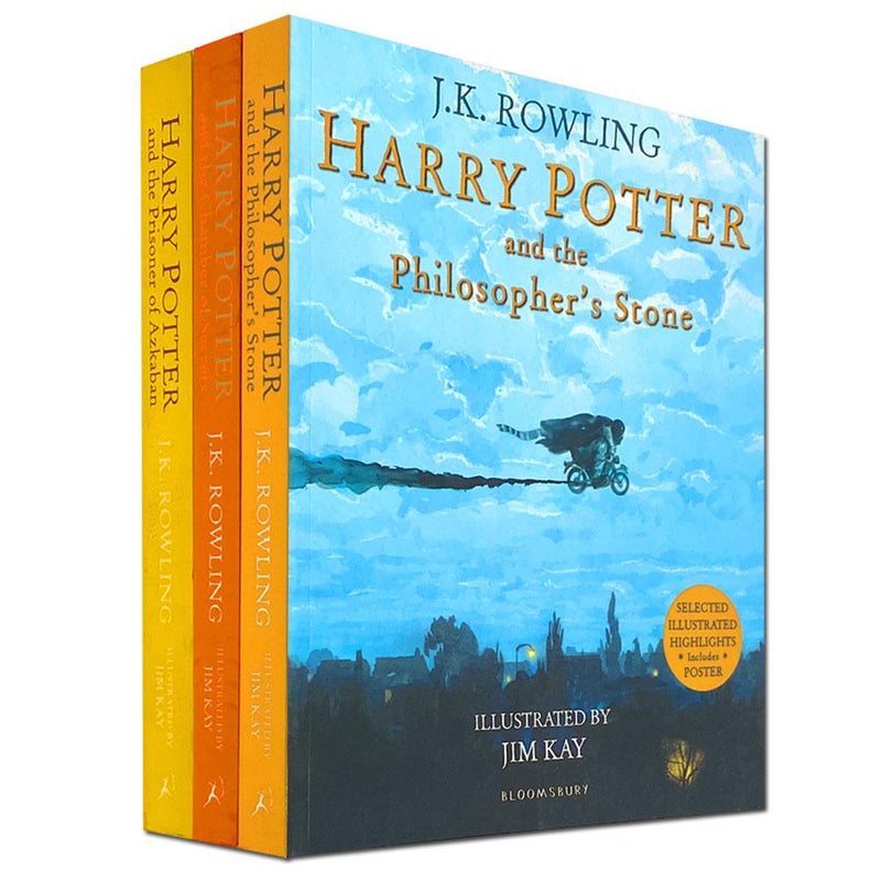 ["3 Book Collection Set By J.K. Rowling", "9781526602381", "9781526609205", "9781526622808", "9789124113605", "Bestselling books", "Chapters", "Contemporary Fantasy", "Contemporary Fiction", "Fiction book", "Harry Potter", "Harry Potter 3 book set", "Harry Potter and the Chamber of Secrets", "Harry Potter and the Philosopher Stone", "Harry Potter and the Prisoner of Azkaban", "Harry Potter Book Collection", "Harry Potter Book Collection Set", "Harry Potter Book Set", "Harry Potter Books", "Harry Potter Illustrated 3 Books Set", "Harry Potter Illustrated 3 Books Set Collection", "J.K. Rowling 3 Book Set", "J.K. Rowling Books"]
