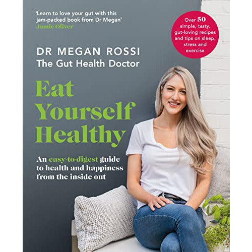 ["9780241355084", "and Feeling Great", "Dr.Megan Rossi", "Eat Yourself Healthy An easy-to-digest guide to health and happiness from the inside out", "Guide For A Healthy Gut", "gut free cooking", "gut free diet", "gut free diet cookbook", "gut free diet cookbooks", "gut friendly cookbook", "Gut Health", "Guts Diet Recipe Book", "Guts Diet Recipe books", "irritable bowel syndrome", "Losing Weight", "Low-FODMAP Meal Plan", "Low-FODMAP Recipe", "Sunday Times Bestseller"]