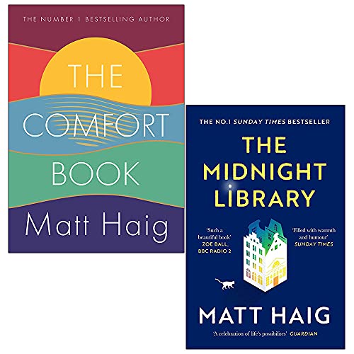 The Comfort Book & The Midnight Library By Matt Haig 2 Books Collection Set