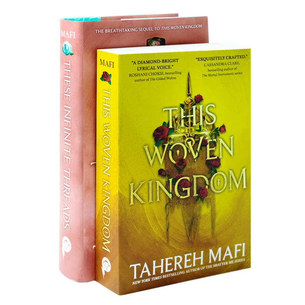 Tahereh Mafi 2 Books Collection Set (This Woven Kingdom, These Infinite Threads [Hardcover])