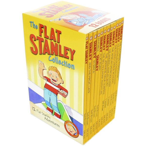 The Flat Stanley Adventures 12 Books Collection By Jeff Brown