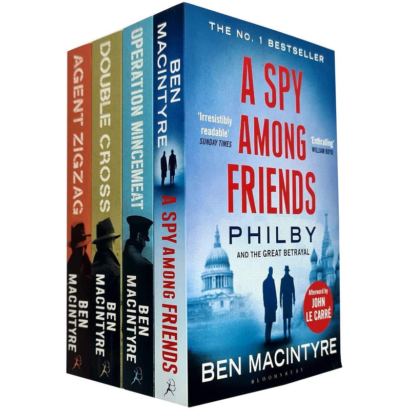 ["9789124052126", "a spy among friends", "agent zigzag", "ben macintyre", "ben macintyre book collection", "ben macintyre book collection set", "ben macintyre book list", "ben macintyre books", "ben macintyre books in order", "ben macintyre books reviews", "ben macintyre collection", "ben macintyre new book", "ben macintyre new book 2022", "ben macintyre operation mincemeat", "ben macintyre sas rogue heroes", "ben macintyre series", "double cross", "military biographies", "Military history", "operation mincemeat", "World War 2", "world war two"]