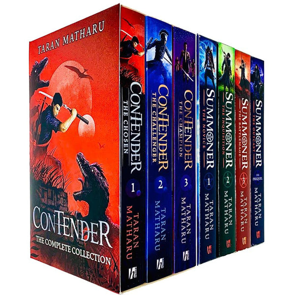Taran Matharu Summoner & Contender Series 7 Books Collection Set