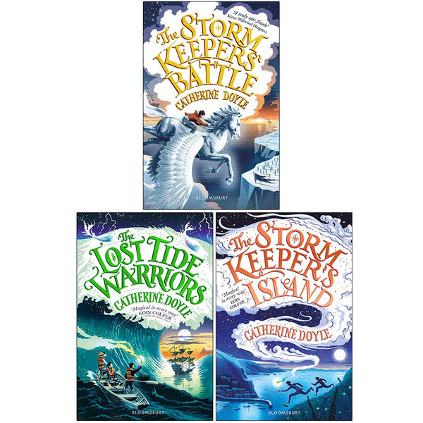 The Storm Keeper Trilogy 3 Books Collection Set By Catherine Doyle (The Storm Keepers' Battle, The Lost Tide Warriors, The Storm Keeper’s Island)