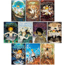 The Promised Neverland Manga Set Vol. 1–10 | 10 Book Collection by Kaiu Shirai & Posuka Demizu | Dark Fantasy Adventure Series
