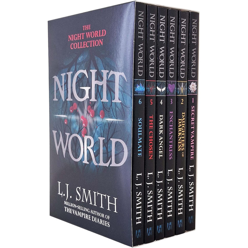 ["9781444972696", "Dark Angel", "Daughters Of Darkness", "Enchantress", "l j smith", "l j smith box set", "l j smith night world", "lj smith", "lj smith books set", "lj smith set", "night world", "secret vampire", "Soulmate", "The Chosen", "vampire books", "vampires", "young adult", "young adult fiction", "young adults", "young adults books", "young adults fiction", "young teen"]