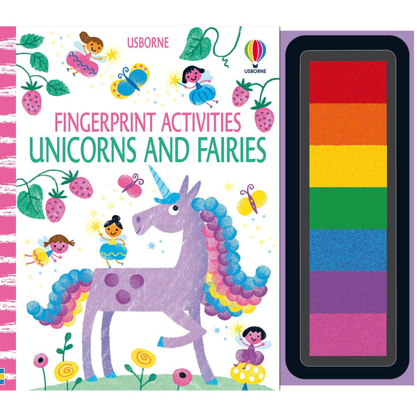 Usborne Fingerprint Activities: Unicorns and Fairies
