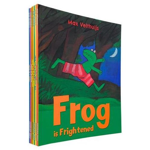 ["9783200329843", "animal fairytales", "bedtime stories", "children books", "early learning", "early reading", "frog and a very special day", "frog and the birdsong", "frog and the stranger", "frog and the treasure", "frog book", "frog books for children", "frog books max velthuijs", "frog finds a friend", "frog in love", "frog in winter", "frog is a hero", "frog is frightened", "frog is frog", "frog stories", "frog stories collection", "Infants", "kid stories", "max velthuijs", "max velthuijs frog series collection"]