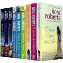 Nora Roberts Collection 9 Books Set (Dance Upon The Air, Heaven and Earth, Face The Fire, Daring To Dream, Holding The Dream, Finding The Dream, Born