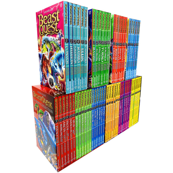 Beast Quest Ultimate MEGA Collection Series 1 - 10 Box Sets 60 Books Collection Set