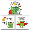 Anna Llenas Collection 3 Books Set (The Colour Monster, The Colour Monster: A Colour Activity Book, The Colour Monster Goes to School)