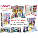The Animal Wisdom Tarot Deck Cards Collection Box Gift Set Mind Body Spirit Read - books 4 people