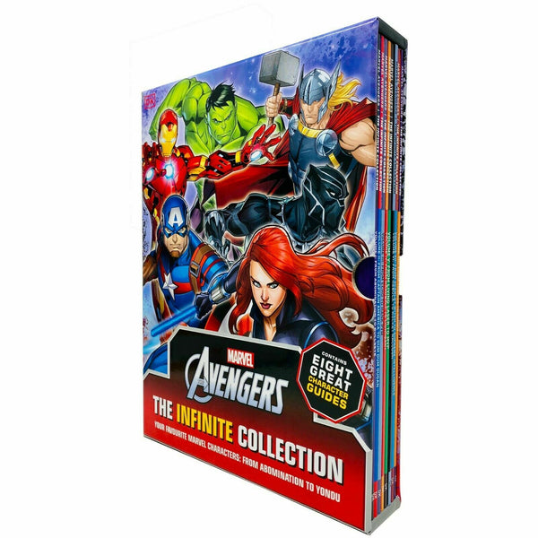 Marvel The Avengers The Infinite Collection Character Guides Volume 1- 8 Books