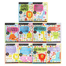 Playtime Learning Numbers Words Colours Sticker Activity 10 Books Set