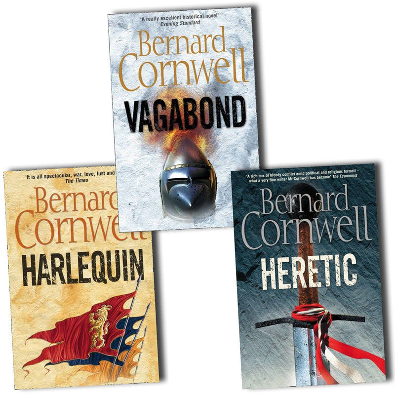 ["9788033640608", "adult fiction", "adult fiction book collection", "adult fiction books", "adult fiction collection", "bernard cornwell", "Bernard Cornwell Book Collection", "Bernard Cornwell Book Collection Set", "bernard cornwell book set", "Bernard Cornwell Books", "bernard cornwell books in order", "Bernard Cornwell Books Set", "bernard cornwell collection", "bernard cornwell grail quest", "bernard cornwell grail quest series", "bernard cornwell latest book", "bernard cornwell new book", "bernard cornwell series", "Bernard Cornwell's Grail Quest", "bestselling Harlequin", "fiction books", "grail quest books", "harlequin", "harlequin bernard cornwell", "heretic", "vagabond"]