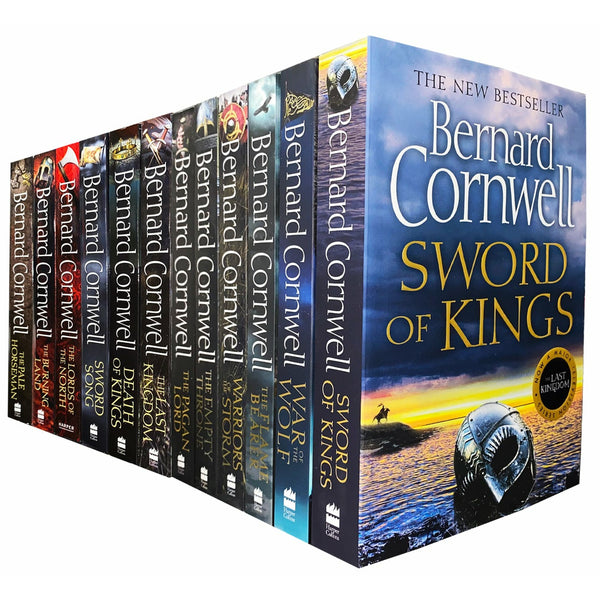 The Last Kingdom Series 12 Books Collection Set by Bernard Cornwell Sword of Kings, War of the Wolf