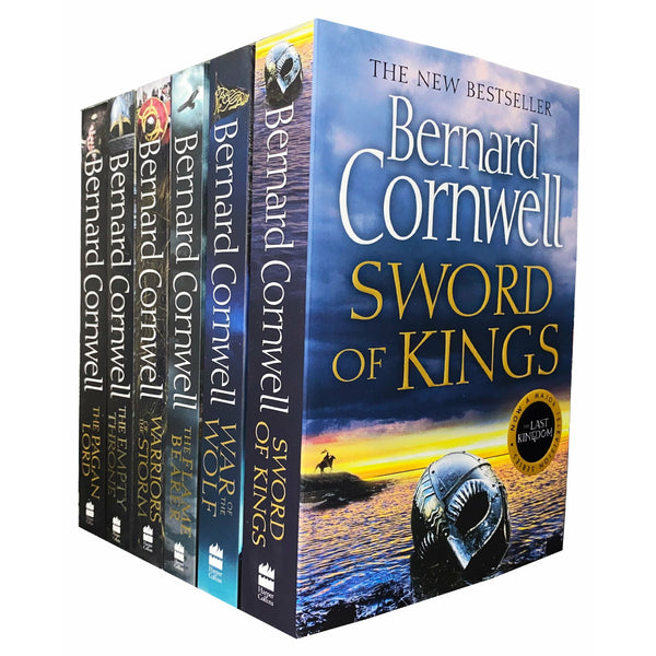 The Last Kingdom Warrior Chronicles Tales Series 2 - 6 Books Collection Set by Bernard Cornwell