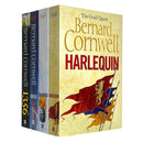 The Grail Quest Collection Bernard Cornwell 4 Books Set (1356, Harlequin, Vagabond, Heretic)