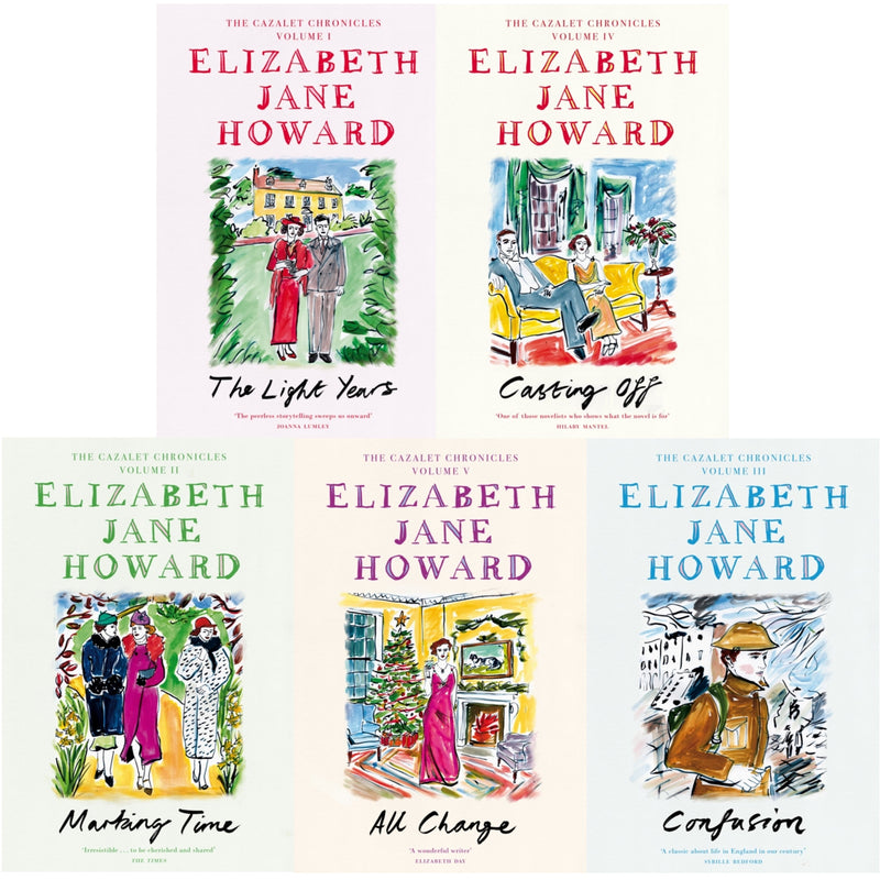 ["9788729107071", "Adult Fiction (Top Authors)", "all change", "casting off", "cazalet chronicle collection", "cazalet chronicles", "cazalet chronicles books", "cl0-PTR", "confusion", "elizabeth jane books", "elizabeth jane cazalet chronicle", "elizabeth jane howard", "elizabeth jane howard book collection", "elizabeth jane howard book collection set", "elizabeth jane howard books", "elizabeth jane howard books in order", "elizabeth jane howard cazalet chronicle", "elizabeth jane howard cazalet chronicles", "elizabeth jane howard series", "marking time", "the cazalet chronicles", "the cazalet chronicles books", "the light years"]