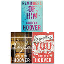 Colleen Hoover Collection 3 Books Set (Layla, Regretting You, Reminders of Him)