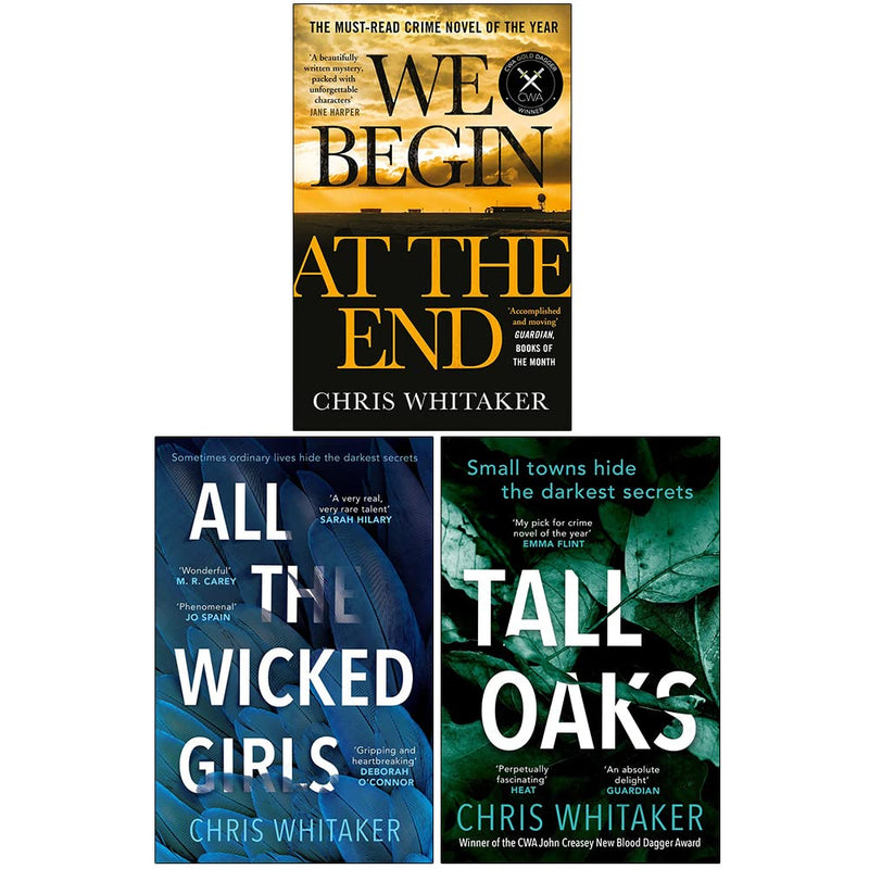 ["9789124207472", "all the wicked girls by chris whitaker", "all the wicked girls chris whitaker", "at the end by chris whitaker", "at the end chris whitaker", "chris whitaker", "chris whitaker all the wicked girls", "chris whitaker at the end", "chris whitaker book collection", "chris whitaker book collection set", "chris whitaker books", "chris whitaker collection", "chris whitaker series", "chris whitaker tall oaks", "Lawyers & Criminals Humour", "Police Procedurals Books", "Rural Life Humour", "tall oaks", "tall oaks by chris whitaker", "tall oaks chris whitaker"]