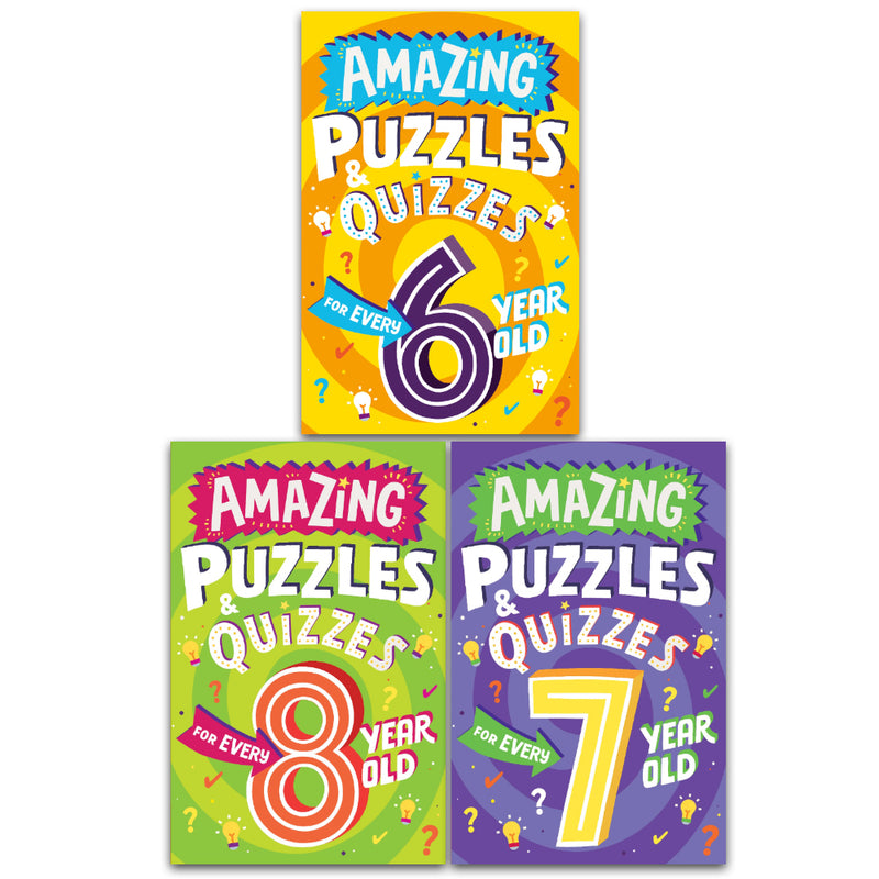 ["Amazing Puzzles & Quizzes", "Amazing Puzzles & Quizzes for 6 year olds", "Amazing Puzzles & Quizzes for 7 year olds", "Amazing Puzzles & Quizzes for 8 year olds", "Amazing Puzzles & Quizzes for kids", "Catherine Brereton", "Catherine Brereton books", "Catherine Brereton collection", "Catherine Brereton facts", "Catherine Brereton puzzles", "Catherine Brereton puzzles & quizzes", "Catherine Brereton quizzes", "Catherine Brereton set", "children educational books", "childrens books", "Childrens Books (5-7)", "Childrens Books (7-11)", "Childrens Educational", "puzzle book", "Puzzle books", "Puzzles", "quizzes"]