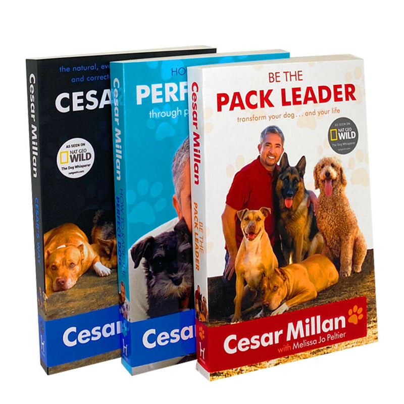 ["9789124114763", "Be the Pack Leader", "Cesar Milan 3 Books Collection", "Cesar Millan", "cesar millan book collection", "cesar millan books", "cesar millan collection", "Cesar's Way", "dog care", "dog keeping", "dog training guide", "dog whisperer", "dog whisperer nat geo wild", "dog whisperer show", "dogs and wolves", "How to Raise the Perfect Dog", "nature education", "pet training", "pet training books", "pet training guide", "puppies", "puppies books", "wildlife adventure", "wildlife gardening", "wildlife safari", "young adults"]