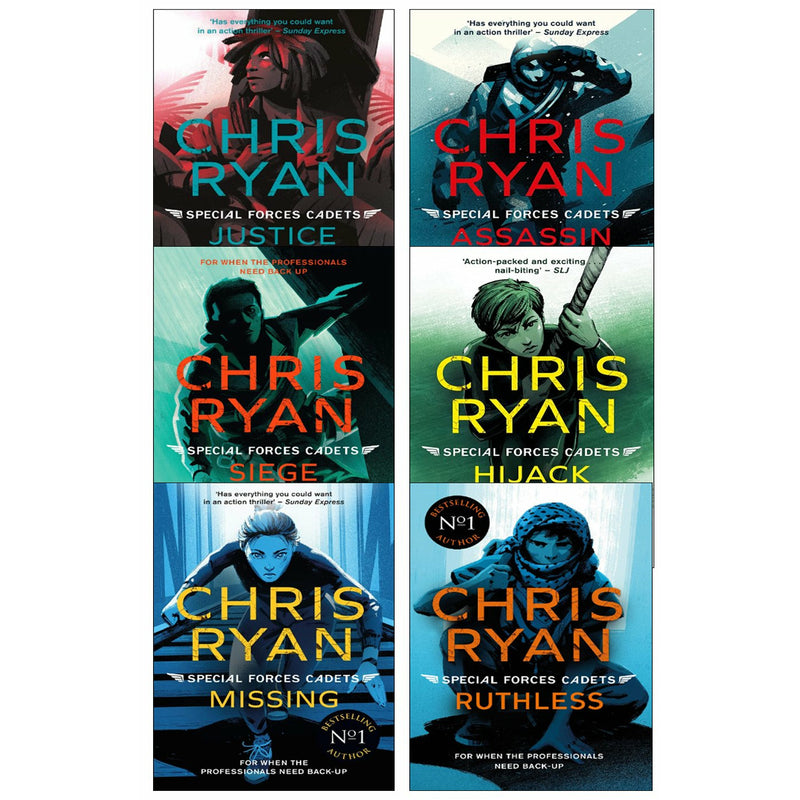 ["9781471411588", "action and adventure books", "adventure stories", "assassin", "Childrens Books (11-14)", "chris ryan", "chris ryan book collection", "chris ryan book set", "chris ryan books", "chris ryan special forces cadets books", "chris ryan special forces cadets series", "hijack", "history books", "justice", "missing", "ruthless", "siege", "special forces cadets", "special forces cadets book collection", "special forces cadets book collection set", "special forces cadets ruthless", "special forces cadets series", "special forces cadets set", "young adults"]