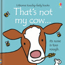 Usborne Thats Not My Farm Animals Collection 4 Books Set (Cow, Goat, Chick, Piglet)