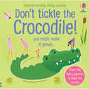 Usborne Don't Tickle Wildlife Collection 5 Books Set Series 2 (Touchy-Feely Sound Books) Monkey, Gorilla, Bear, Crocodile, Reindeer