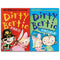 Dirty Bertie 2 Books Collection Set Dinosaur, Pirate
