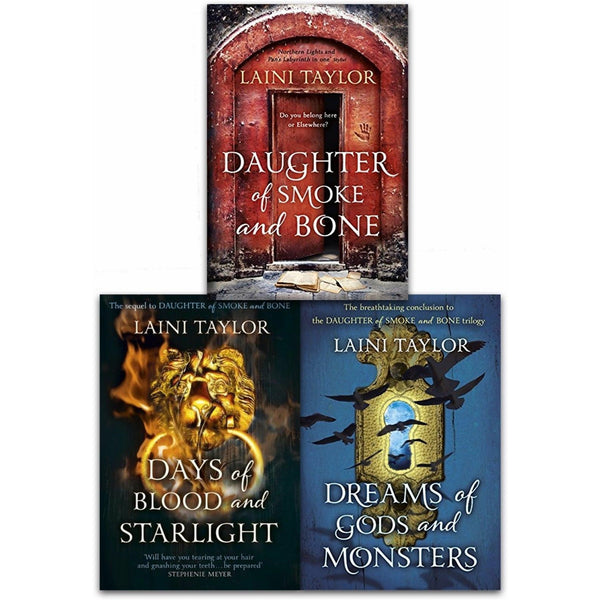 The Daughters of Smoke and Bone Trilogy 3 Collection Books Set by Laini Taylor